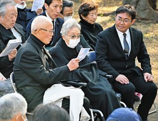 東京大空襲80年 海老名香葉子さん「もう決して私のような子どもをつくらないで」　平和願う「時忘れじの集い」
