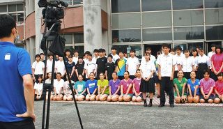 富士市立高校　学校ＰＲ動画を制作　生徒会が新入生確保に一役