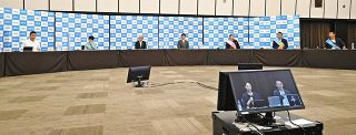 ＜都知事選＞東京の未来「我こそは」　新宿でネット生中継　候補者が討論会