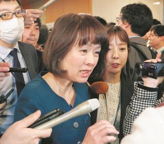 杉田水脈氏「やむを得ない」安倍派解散に　自身のキックバックは「全く存じ上げていなかった」