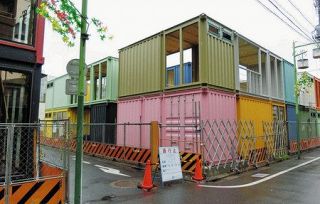 西小山駅前の商業施設　建築基準法違反で開店延期