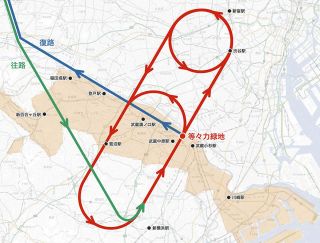 川崎市制100周年　ブルーインパルスの飛行ルートや演目発表　29日のかわさき飛躍祭