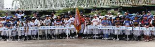 江戸川学童新人戦　5年生以下 52チーム熱戦始まる