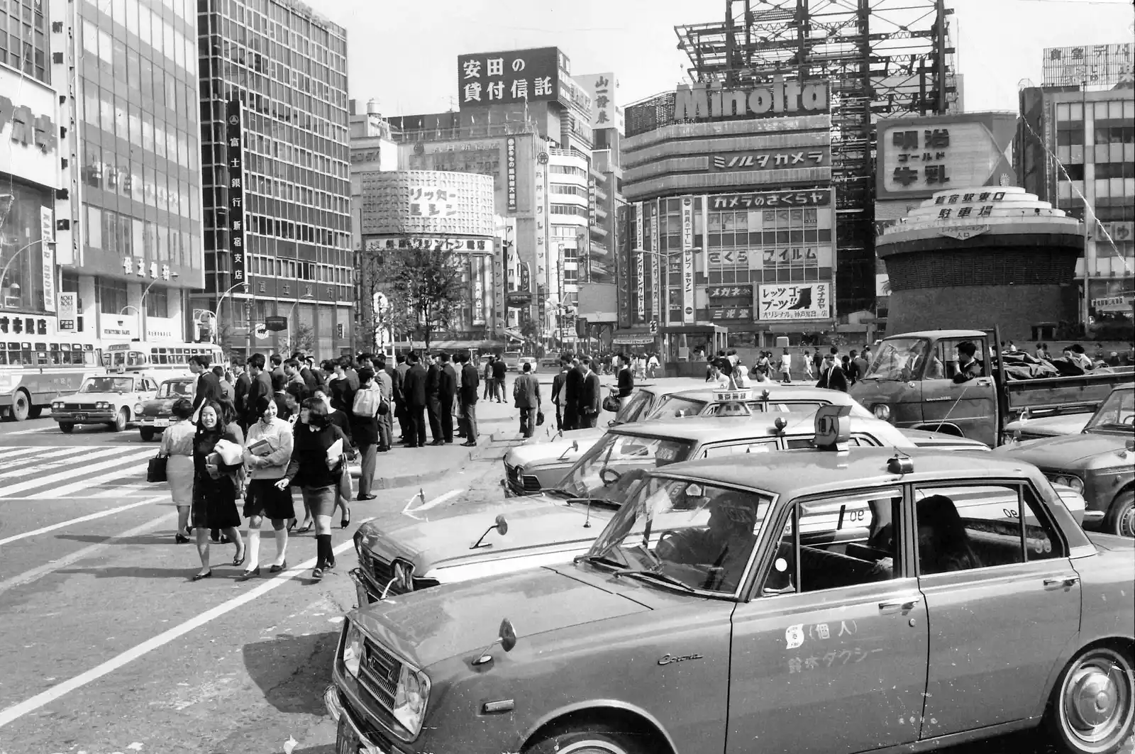 東京今昔｜副都心｜戦後80年｜Tokyo Then and Now Photography